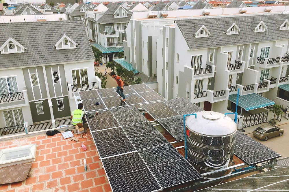 Phnom Penh, Cambodian - Residential Energy Storage System (Town House Project)