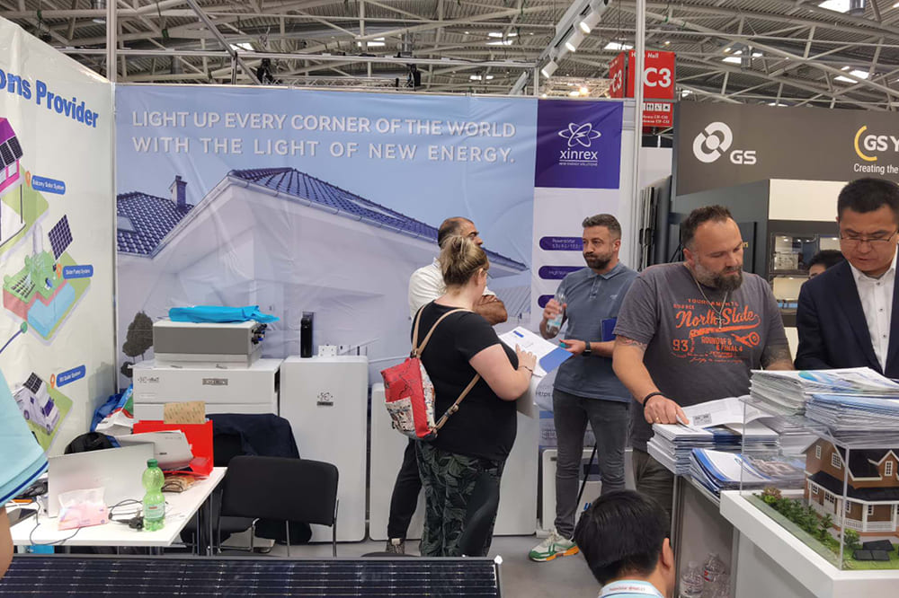 At InterSolar Europe2023, Xinrex Energy provides one-stop PV-ESS solution.