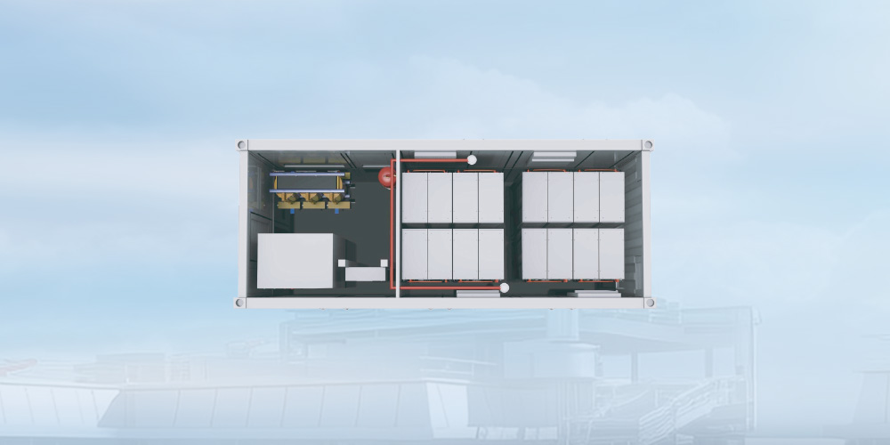 Container energy storage