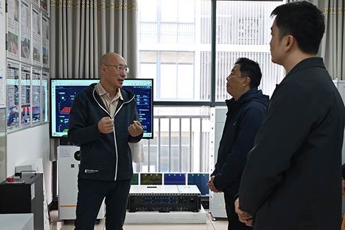 Leaders of Xihai City visited Xinrex Energy for guidance and exchanges