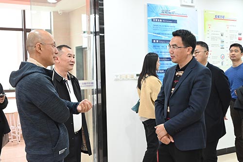 Leaders of Xihai City visited Xinrex Energy for guidance and exchanges